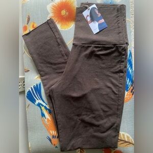 Sweet Skins Hemp Leggings size Small, Brown